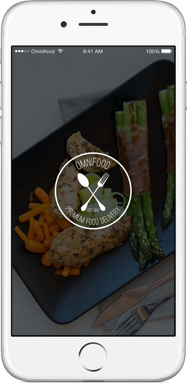 aOmnifood app on iPhone